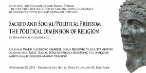Научни скуп “Sacred and Social/Political Freedom”